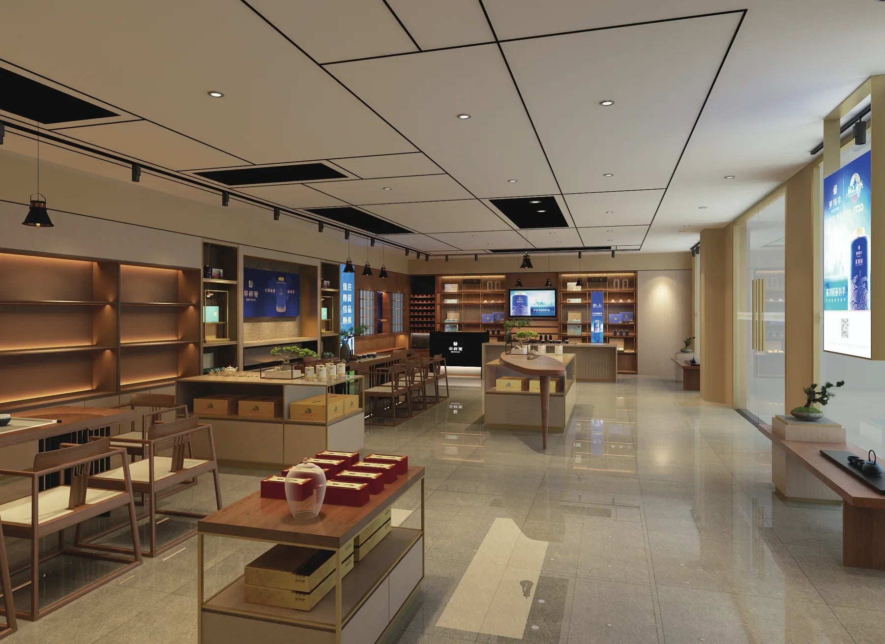 华祥苑门店室内展示 2